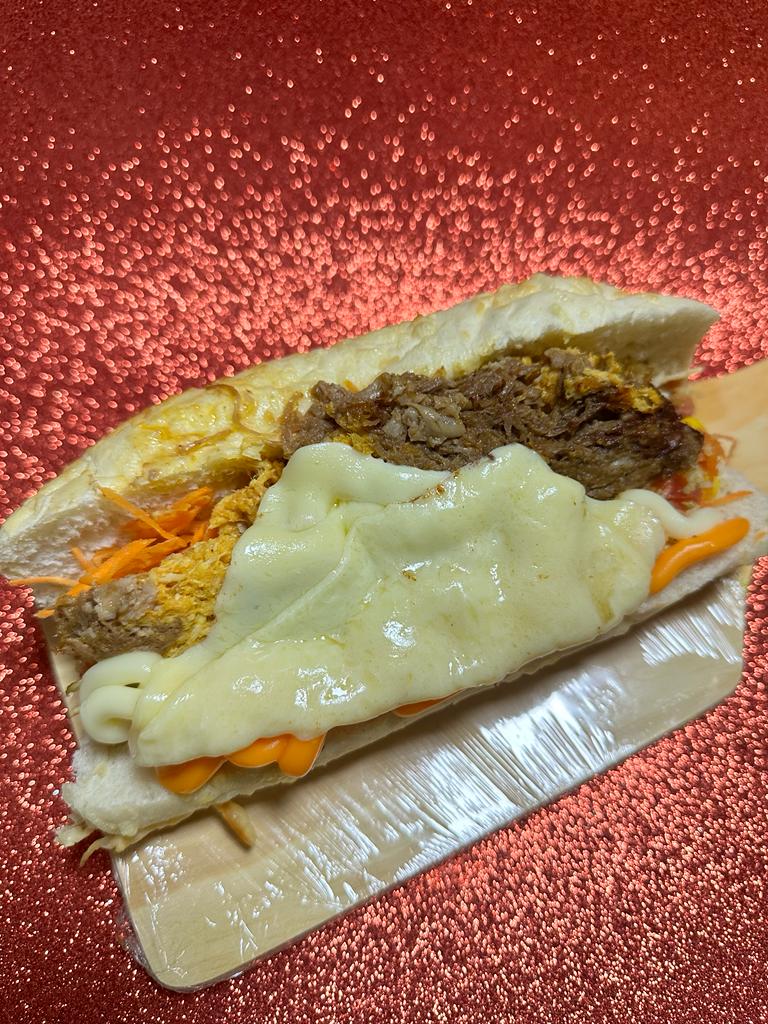 Carne louca na baguete — lanche delivery Vila Maria Baixa, zona norte
